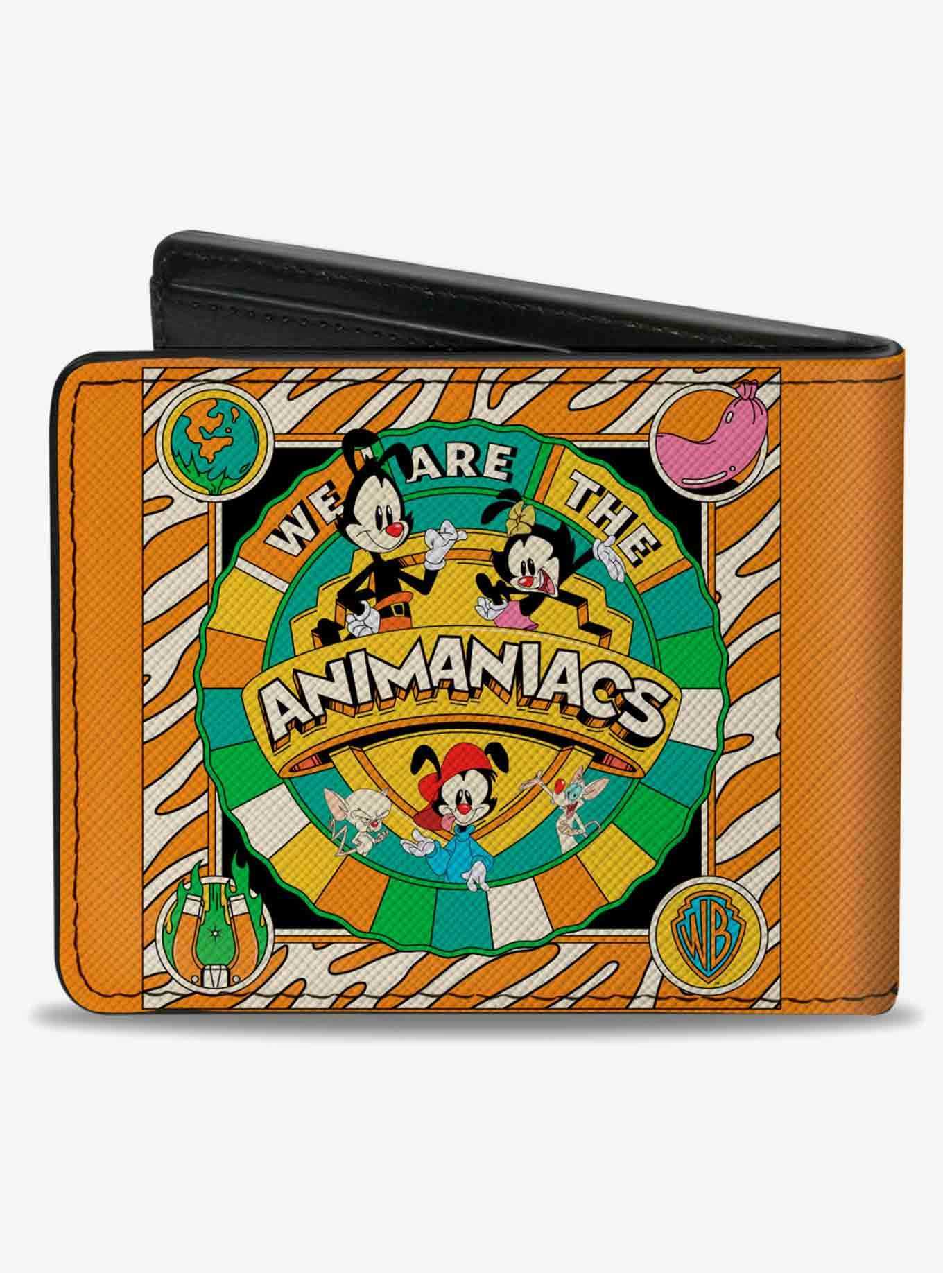 Animaniacs We are The Animaniacs Group Pose Bifold Wallet, , hi-res