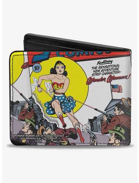 DC Comics Classic Wonder Woman Sensation Comics 1 Cover Pose Bifold Wallet, , hi-res