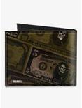 Marvel Deadpool 2012 5 Revenge of The Gipper Variant Cover Dollars Canvas Bifold Wallet, , alternate