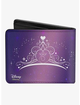 Disney Cinderella Prince Ball Scene Crown Icon Bifold Wallet, , hi-res