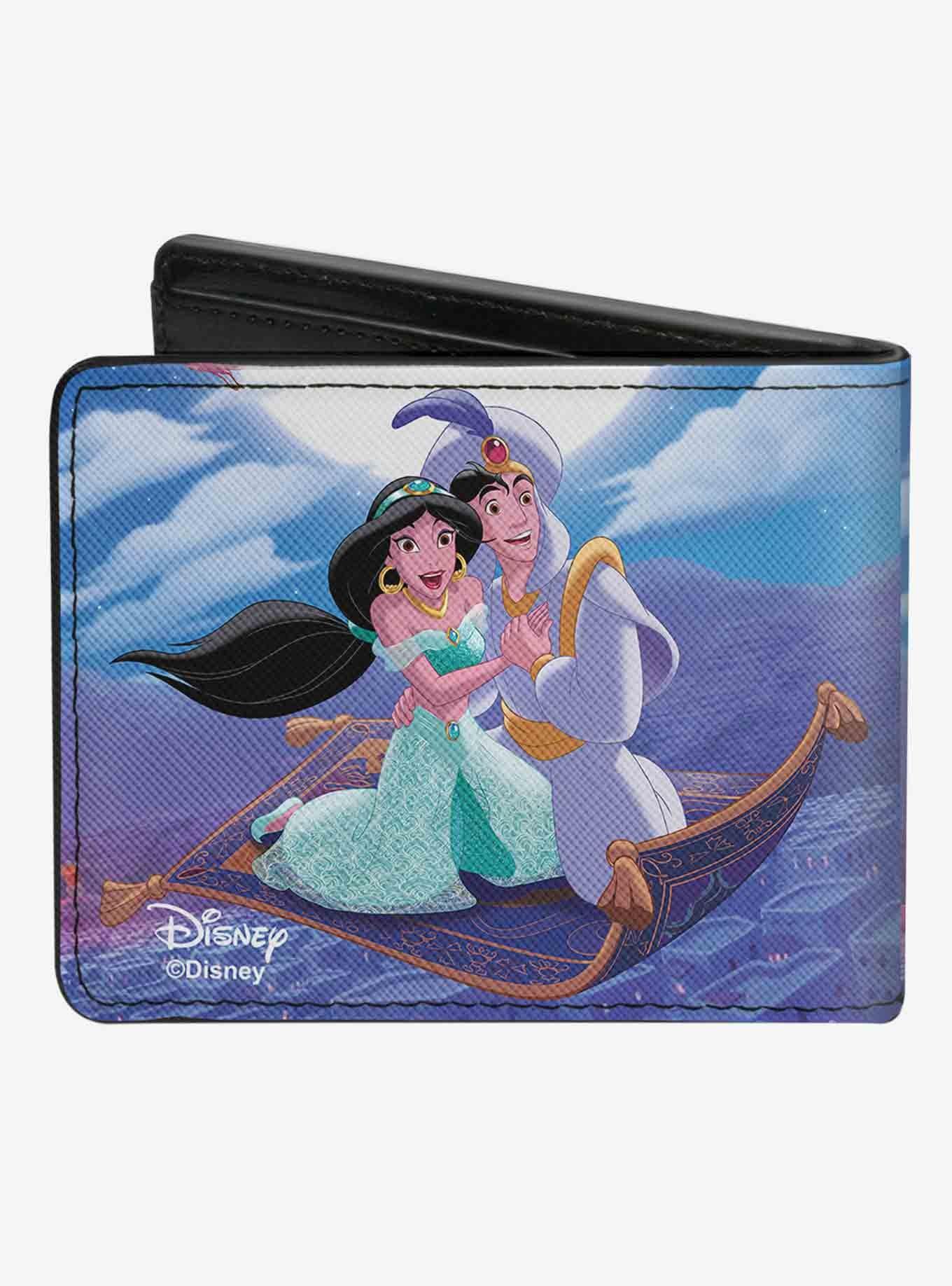 Disney Aladdin Classic Magic Carpet Ride Scene Bifold Wallet, , alternate