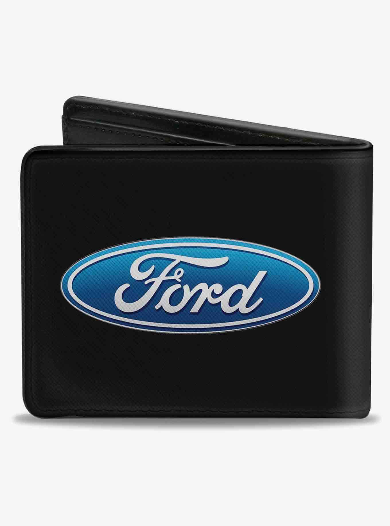 Ford Oval Logo CenteBifold Wallet, , hi-res
