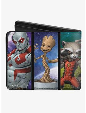 Marvel Guardians of The Galaxy 5 Character Pose Panels Bifold Wallet, , hi-res