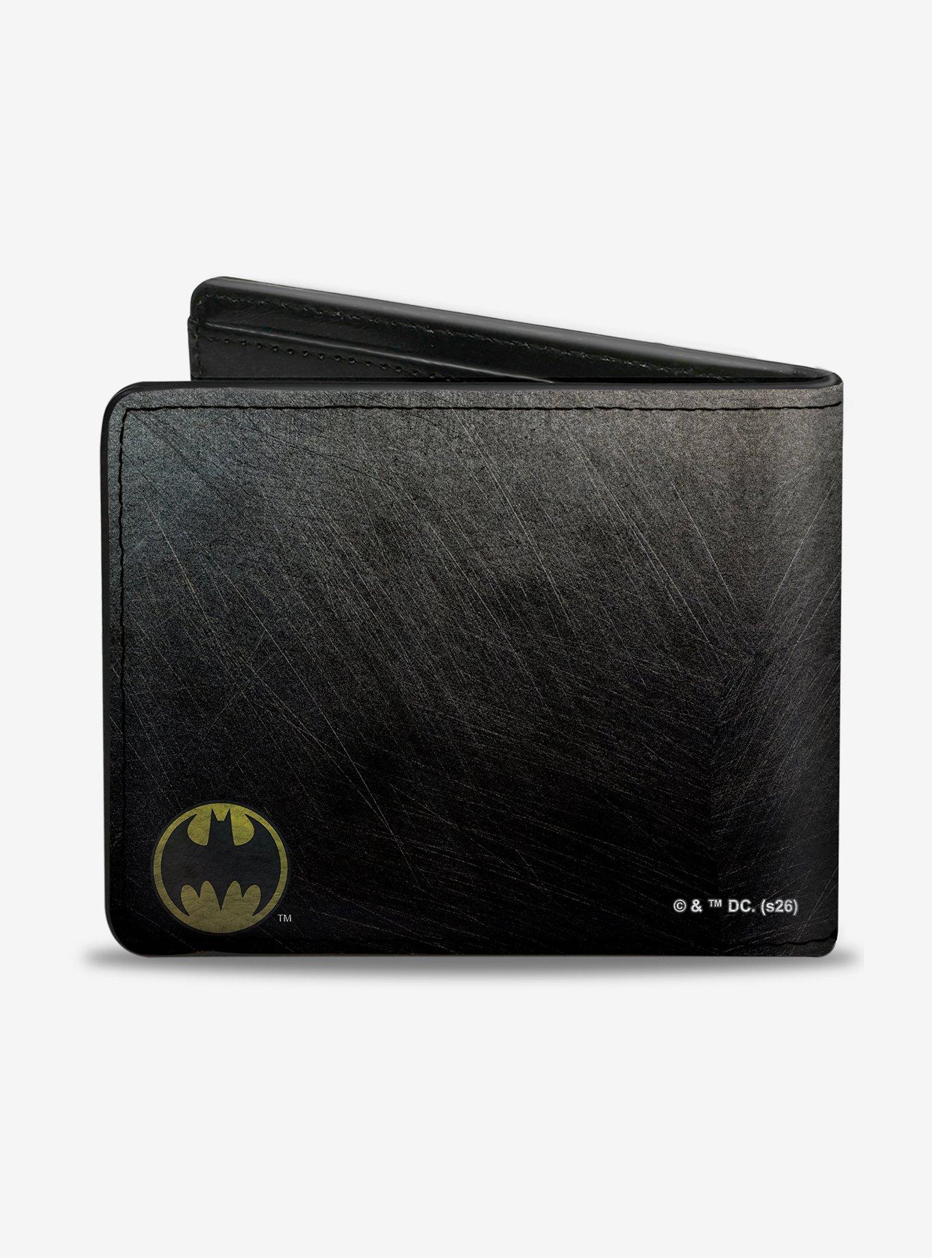 DC Comics Bat Signal Corner Weathered Bifold Wallet, , hi-res