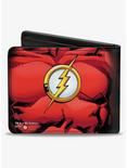 DC Comics Flash Chest Logo Bifold Wallet, , alternate