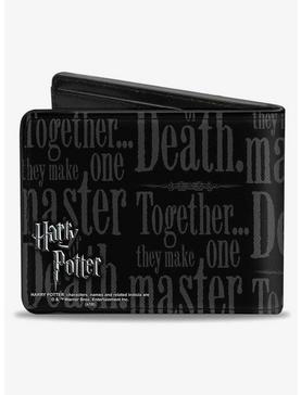 Harry Potter TogeTher They Make One Master of Death Bifold Wallet, , hi-res