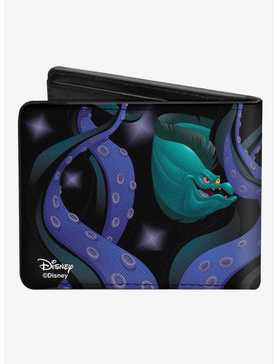 Disney The Little Mermaid Flotsam Jetsam Swimming In Ursulas Tentacles Bifold Wallet, , hi-res