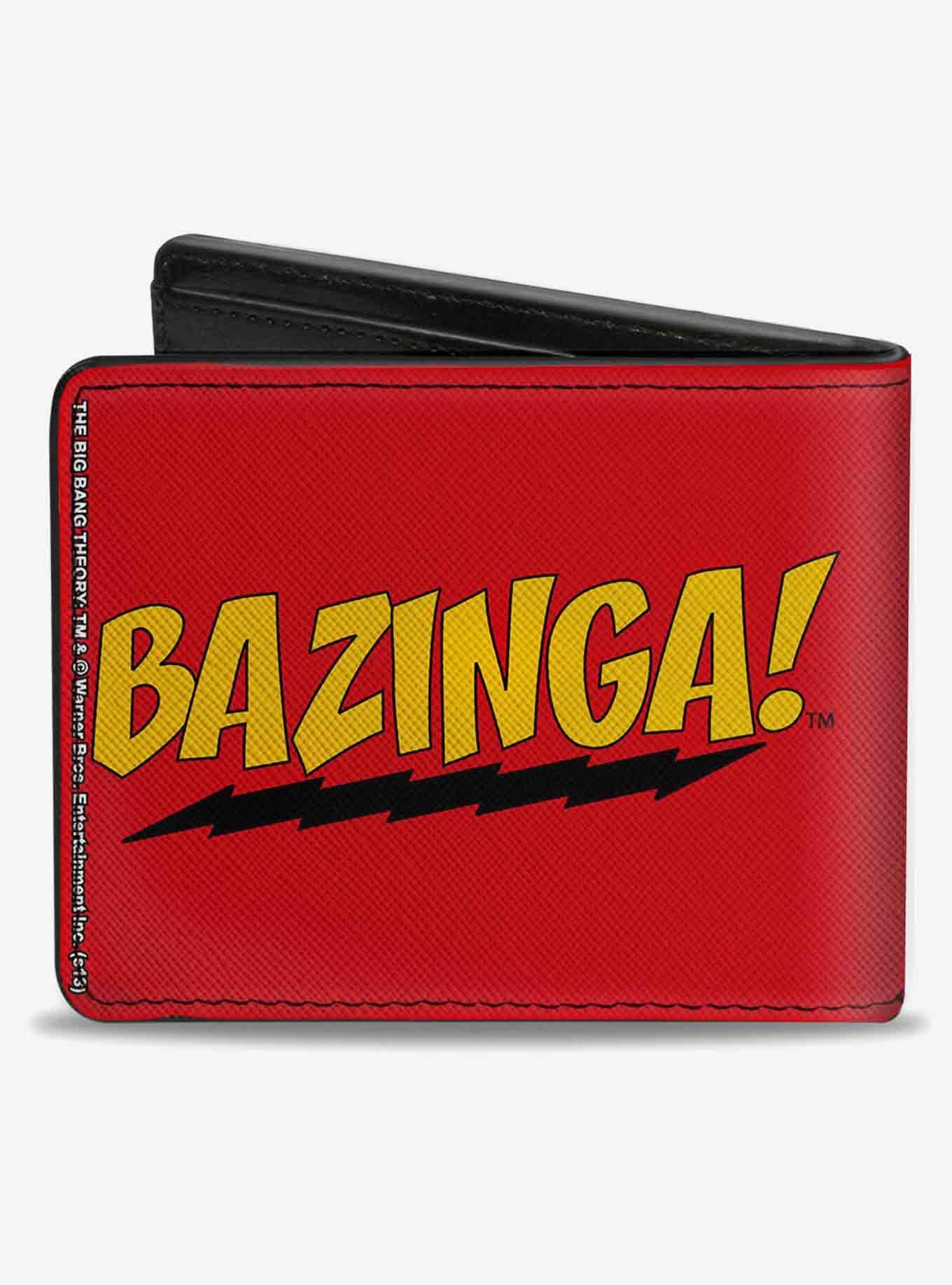 The Big Bang Theory Bazinga Bifold Wallet, , alternate