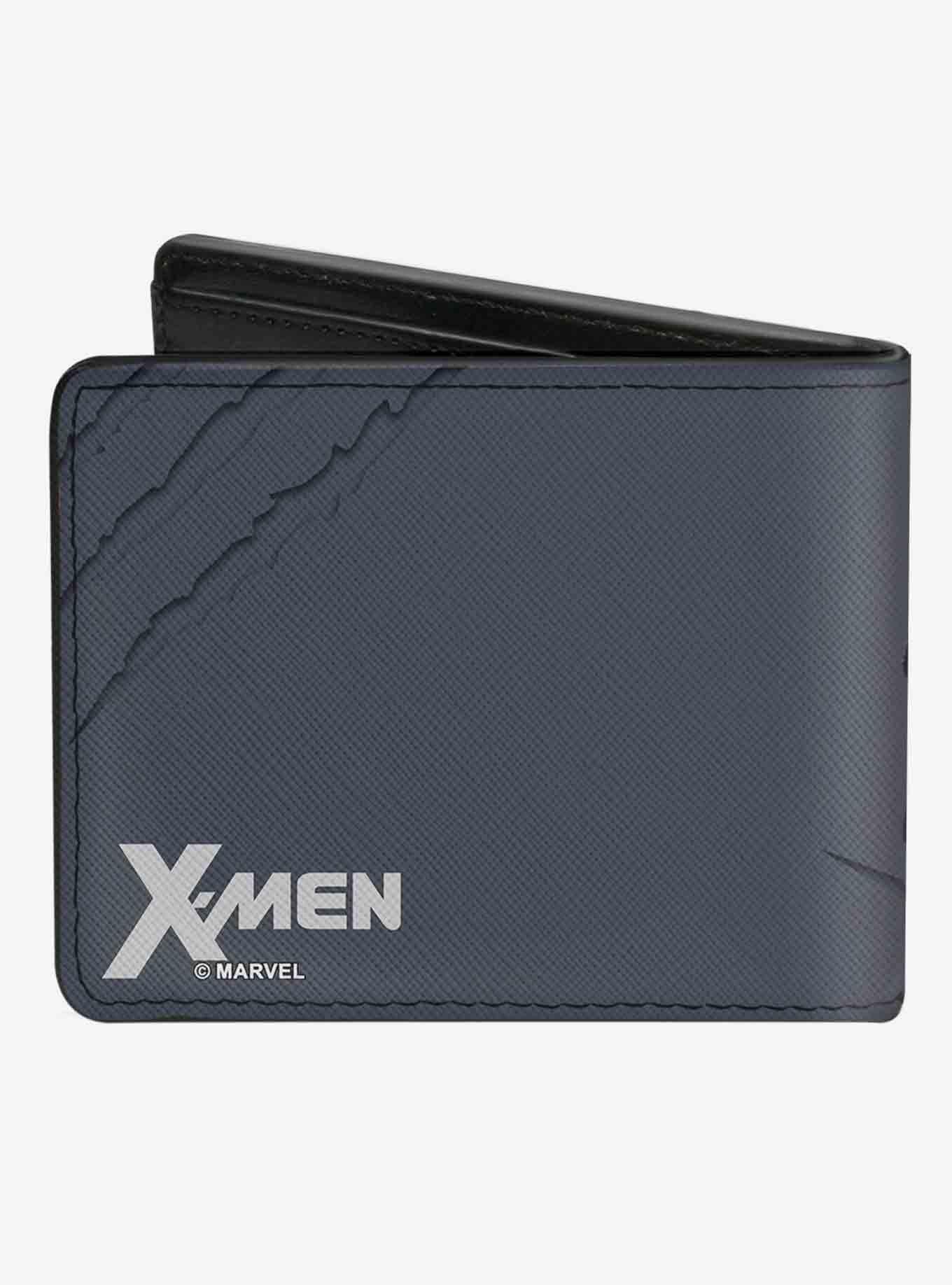 Marvel X-Men Wolverine Clawing Pose Splatter Bifold Wallet