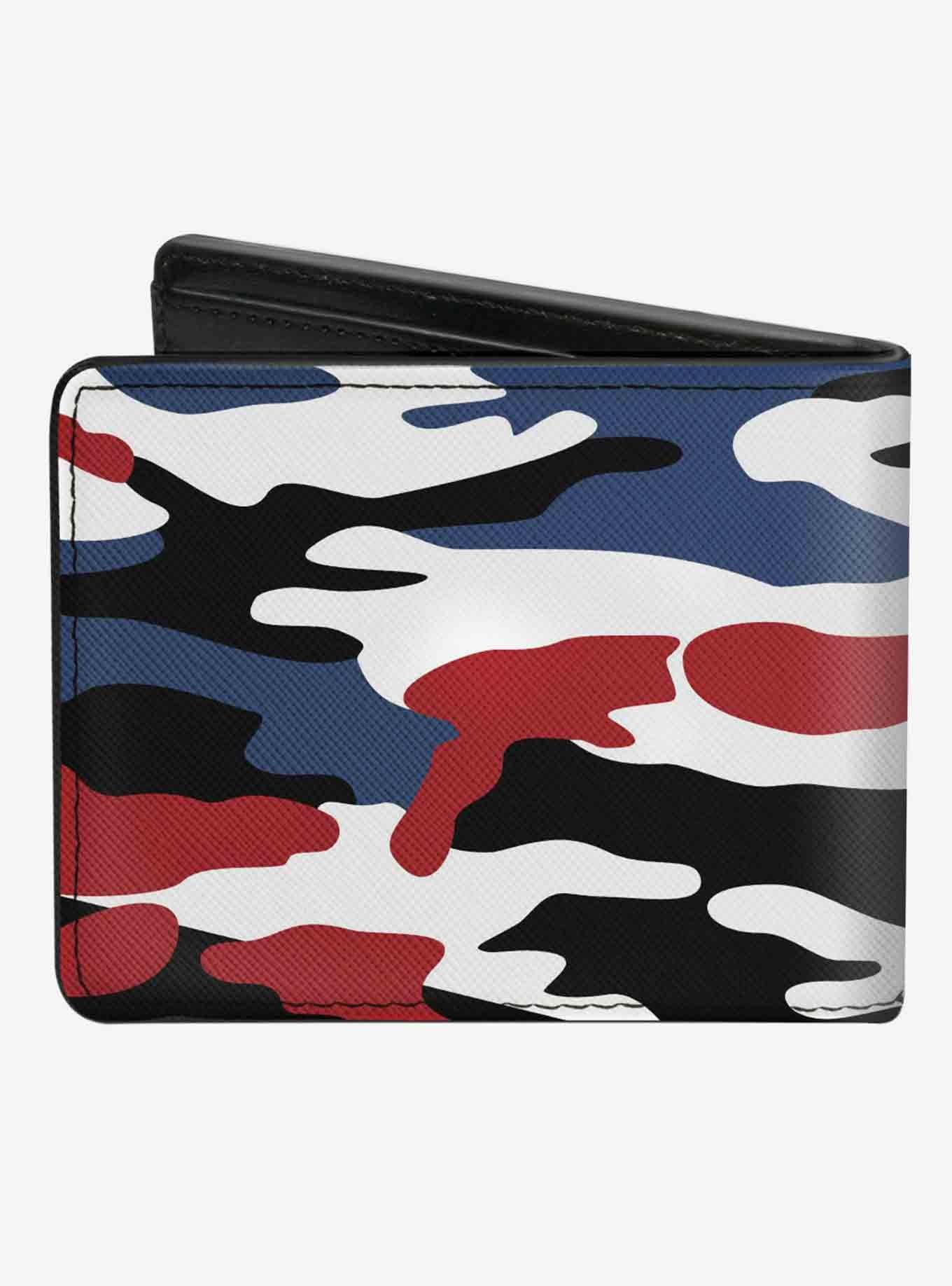 Ford Text Americana Camo Bifold Wallet