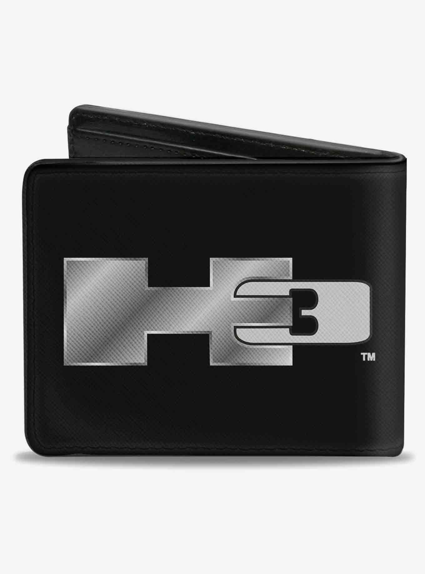 H3 Logo CenteBifold Wallet, , hi-res