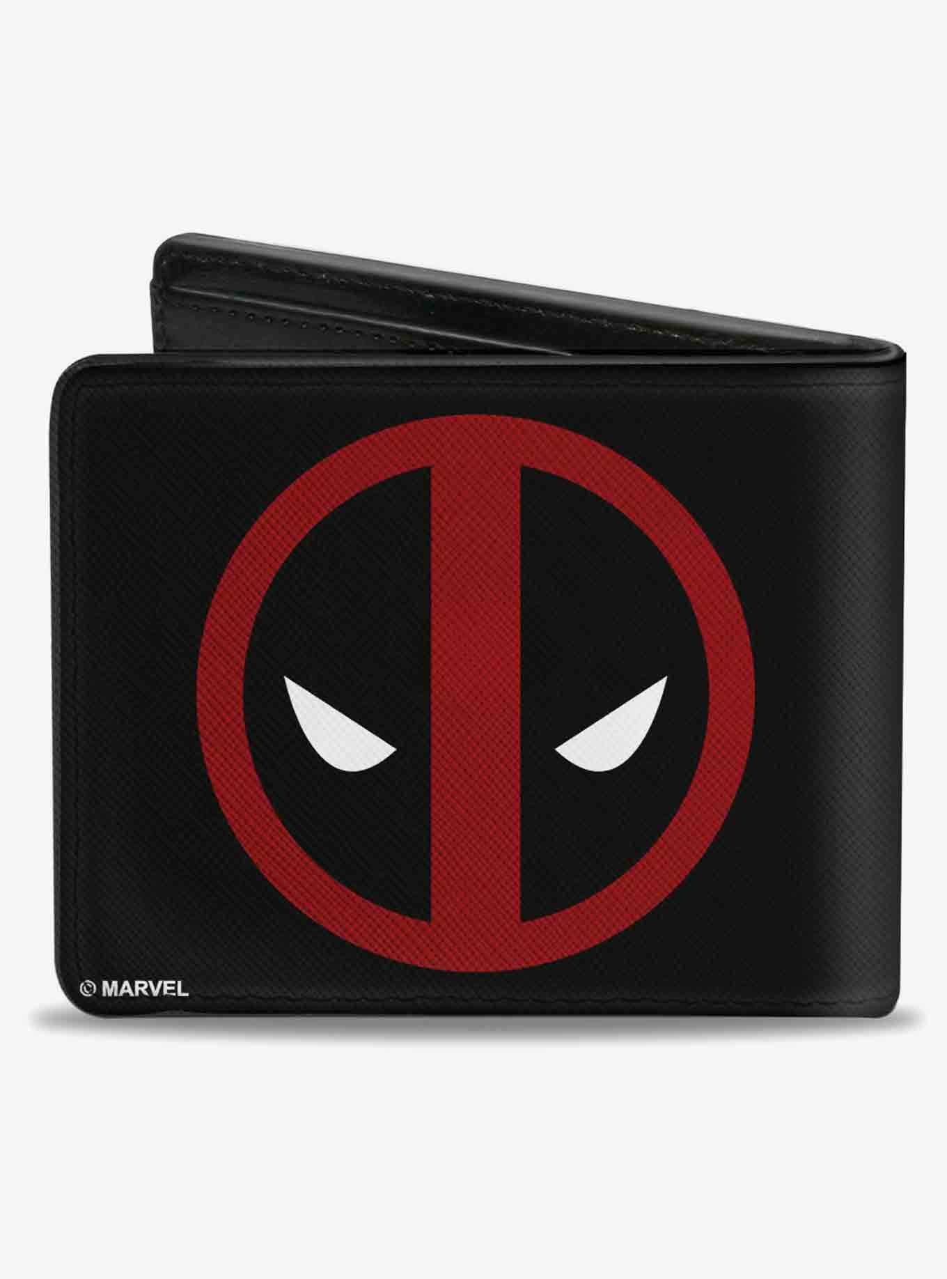 Marvel Deadpool Logo Bifold Wallet, , hi-res