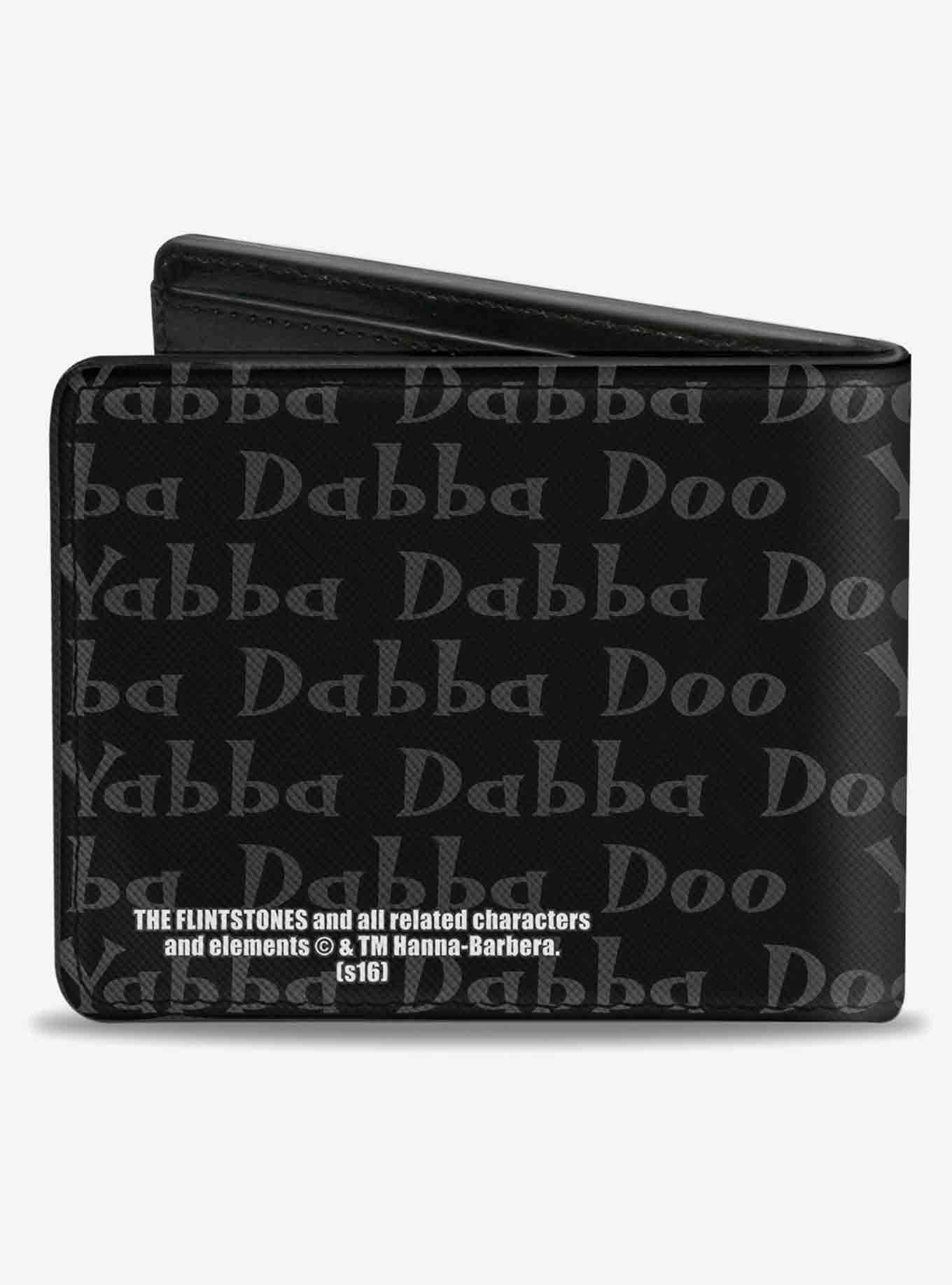 The Flintstones FYabba Dabba Doo Pose Bifold Wallet, , alternate