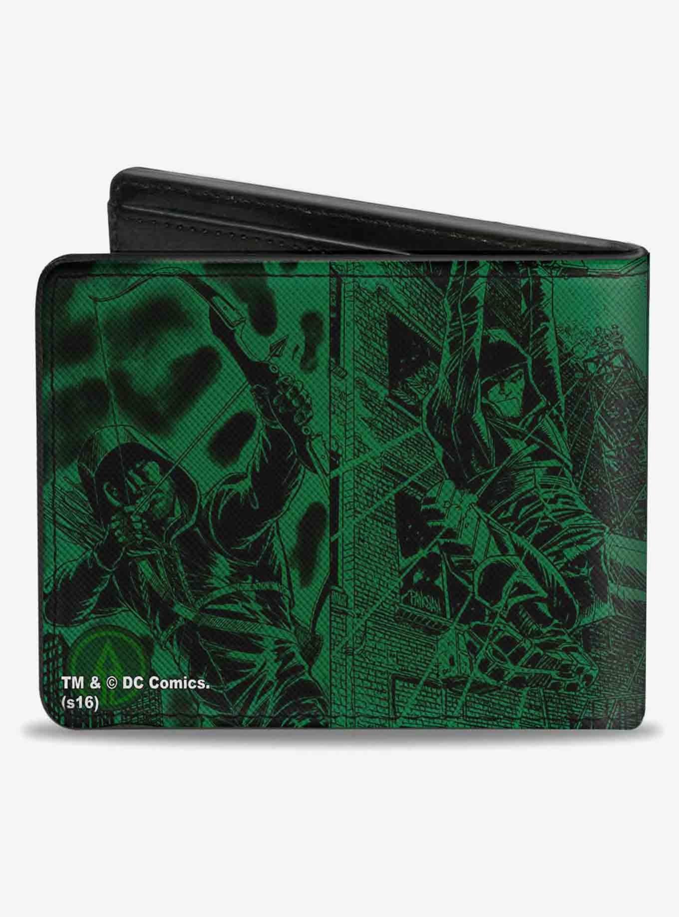 DC Comics Arrow Profile Poses Have You Seen This Man? Bifold Wallet, , hi-res