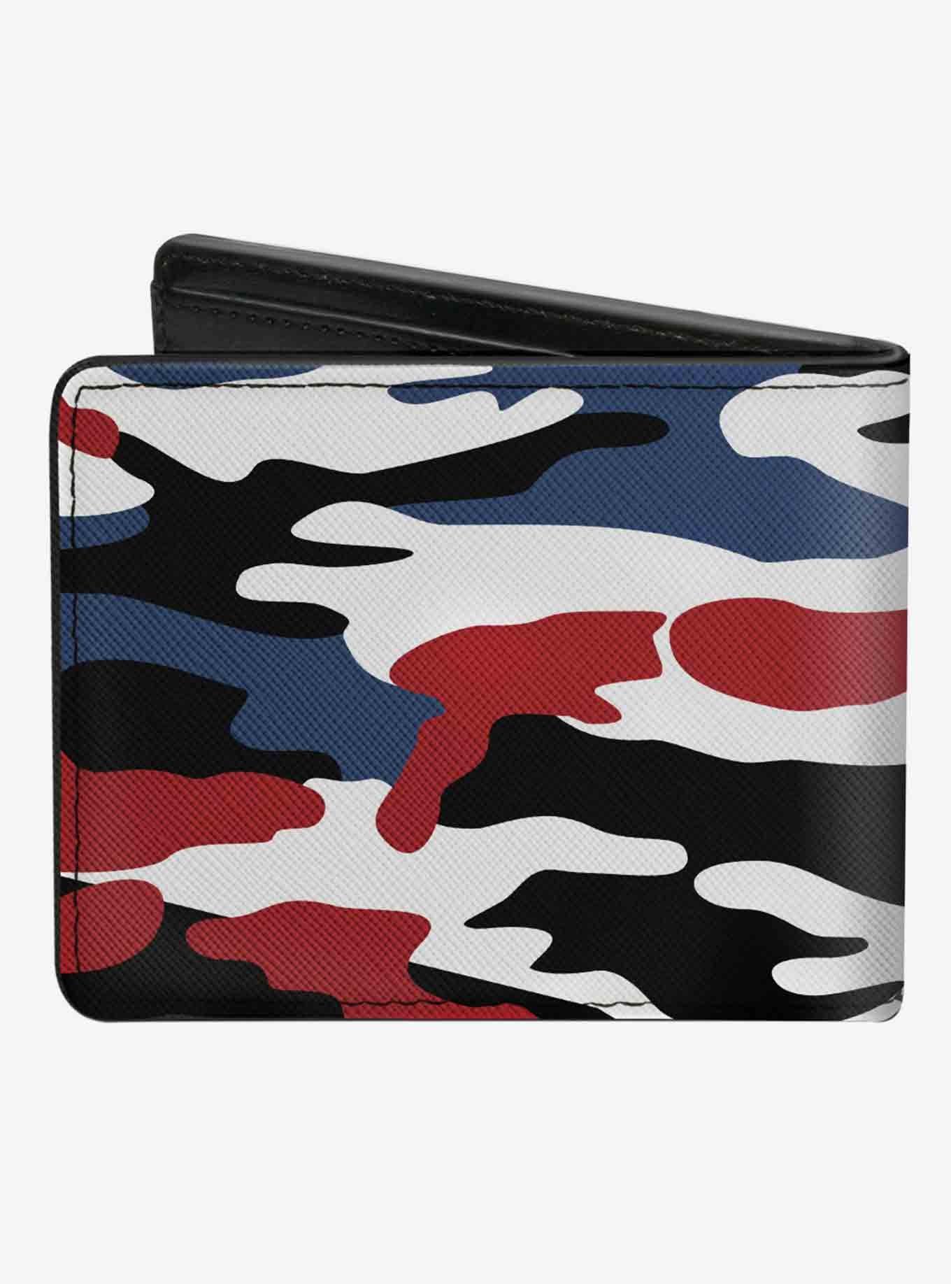 Chevrolet Bowtie Americana Camo Bifold Wallet, , alternate