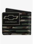 Chevrolet Bowtie Americana Flag WeaTheCamo Olive Bifold Wallet, , alternate