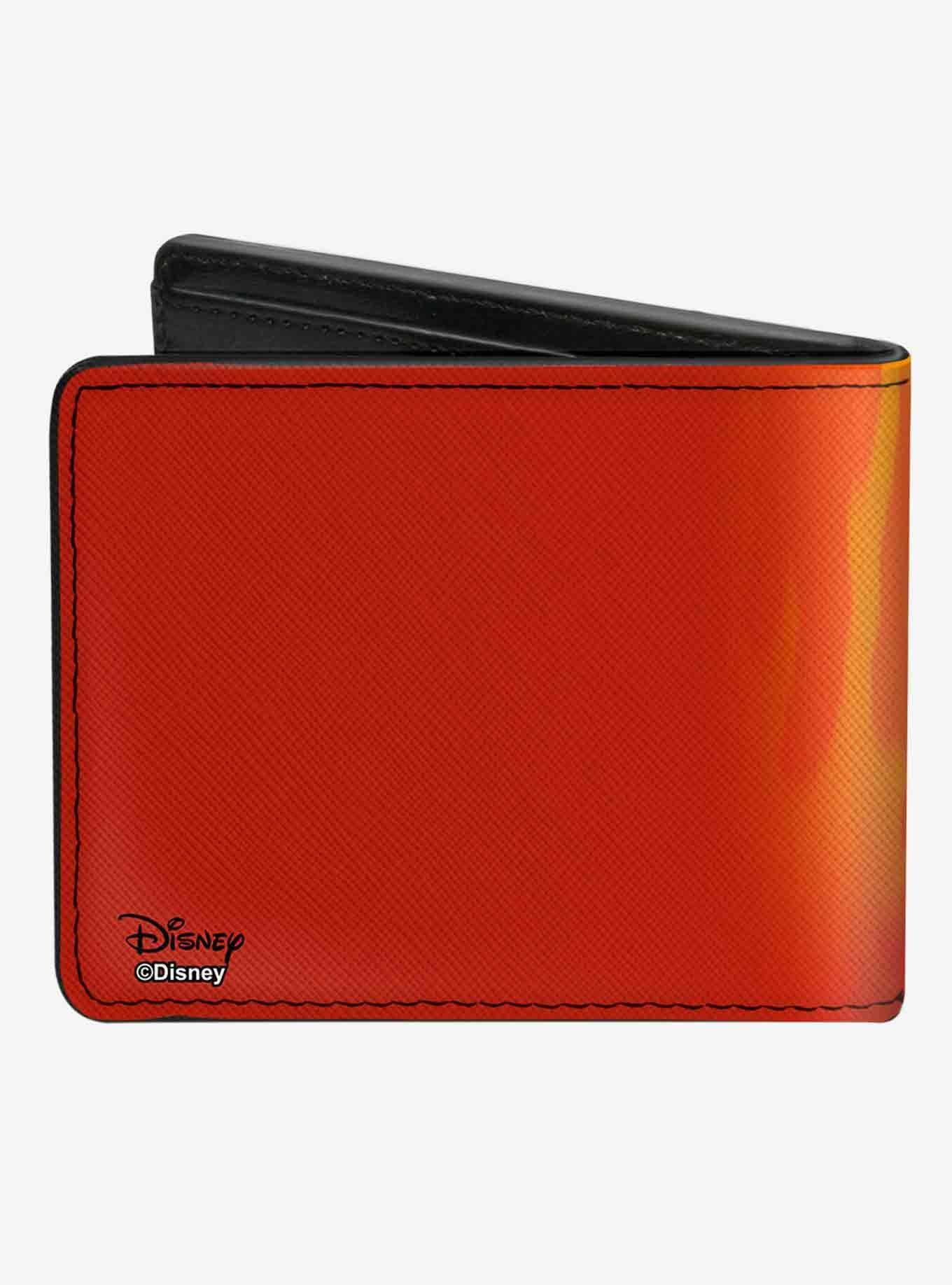 Disney Hercules Hades Fiery Face Close Up Bifold Wallet, , alternate