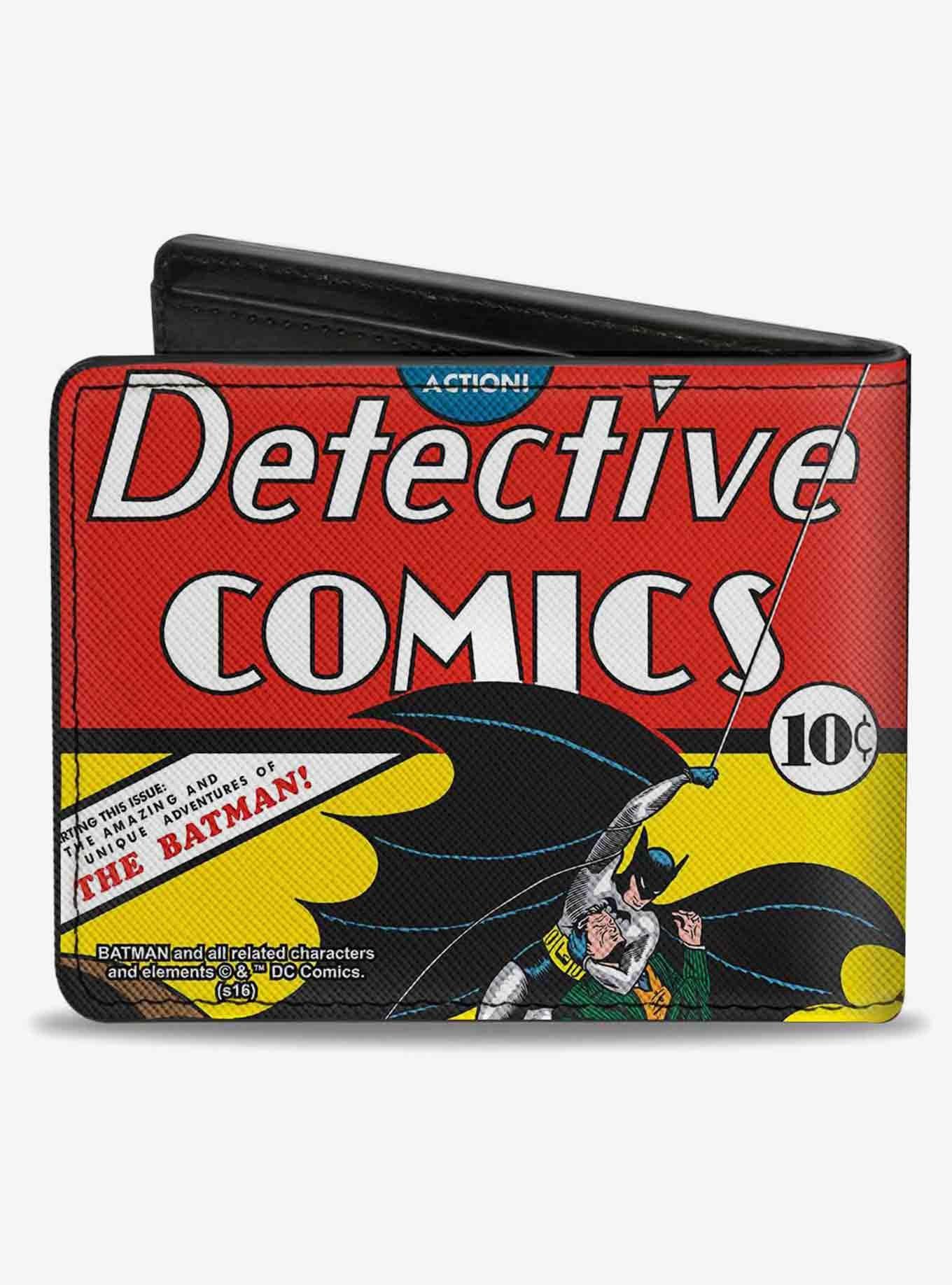 DC Comics Classic Detective Comics Issue 27 First Batman Cover Pose Bifold Wallet, , alternate