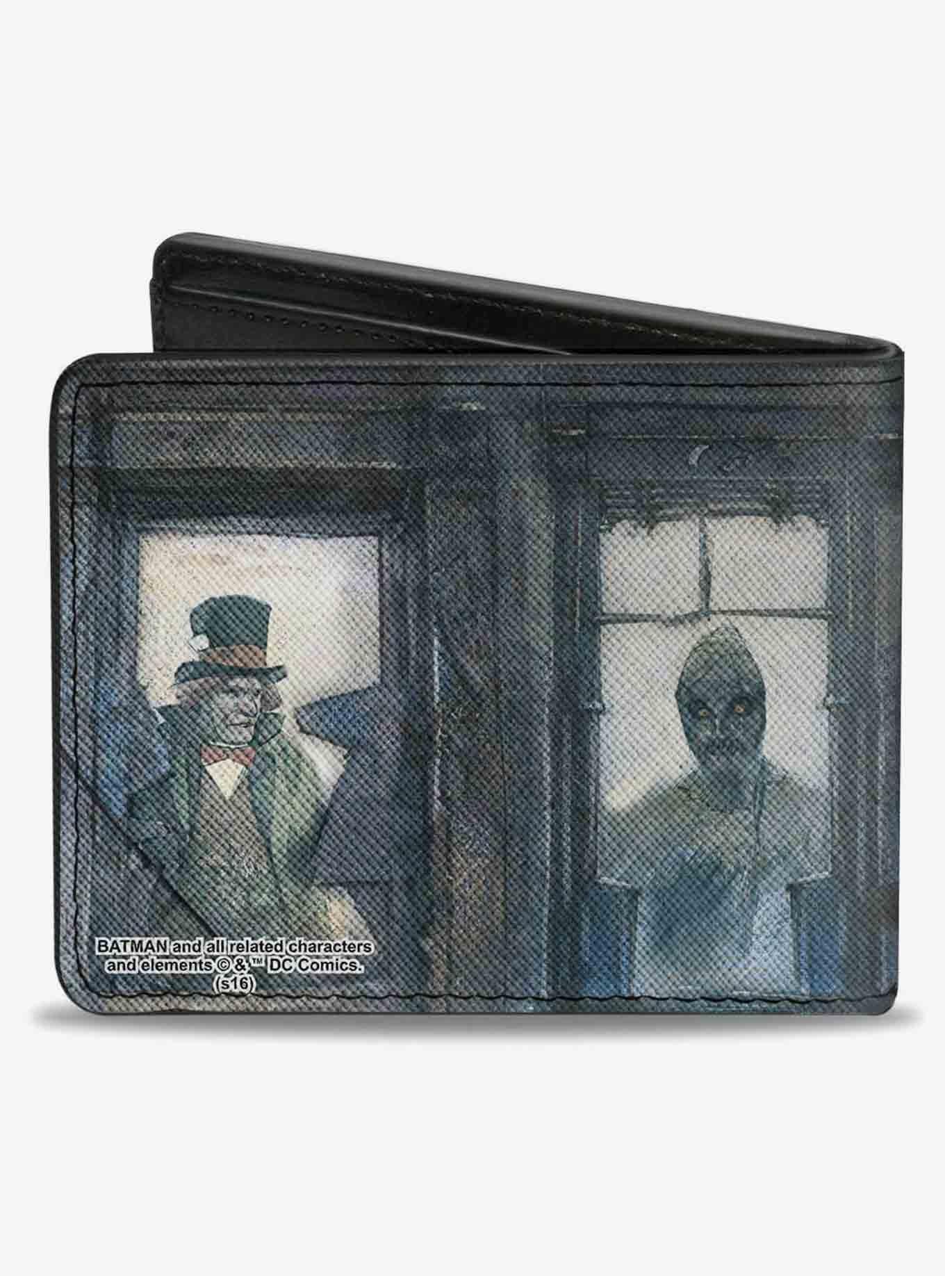 DC Comics The Dark Knight Annual 1 Cover Mad Hatter Scarecrow Penguin Bifold Wallet, , hi-res