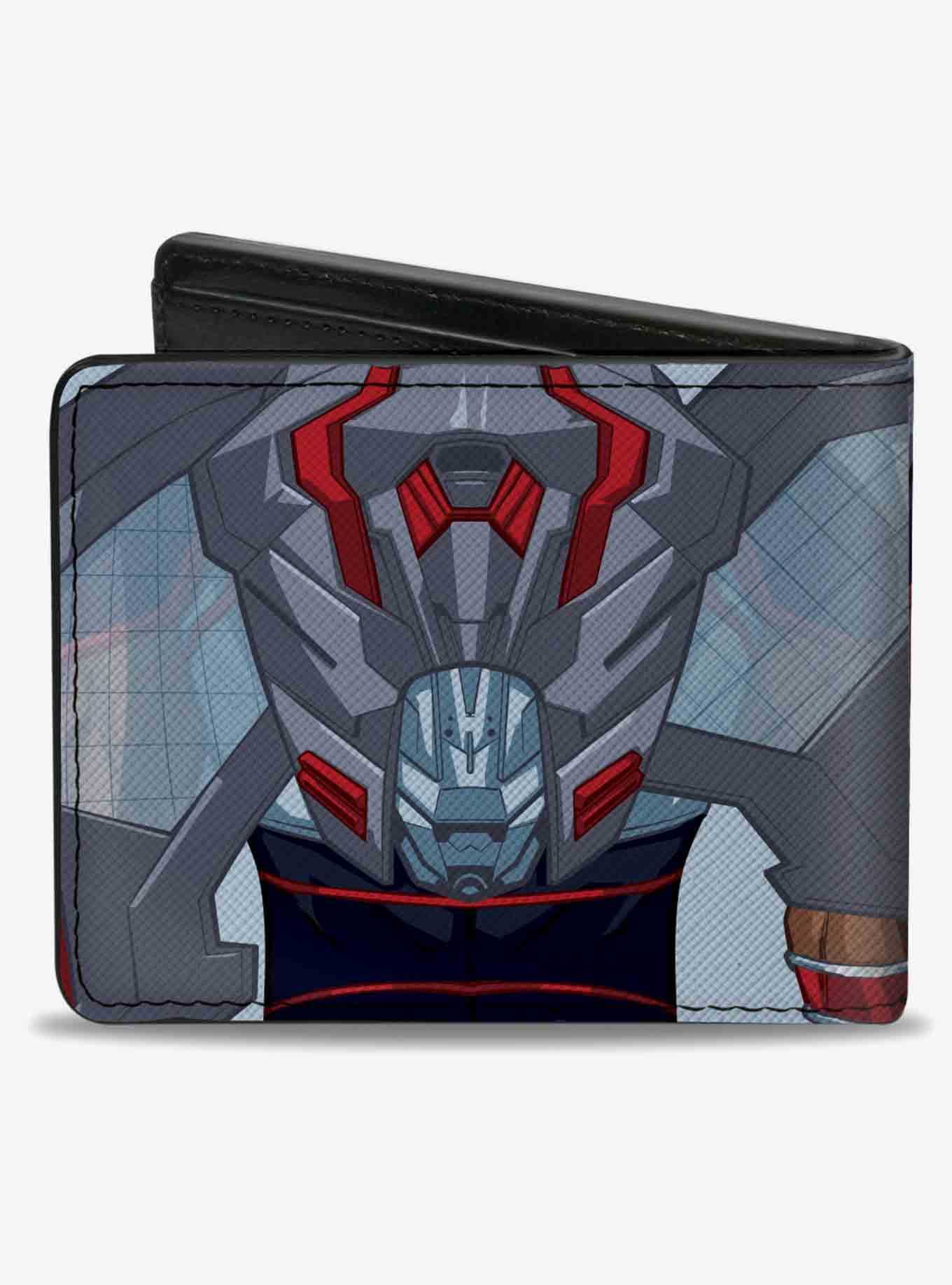 Marvel Falcon Character Close Up Front and Back Bifold Wallet, , hi-res