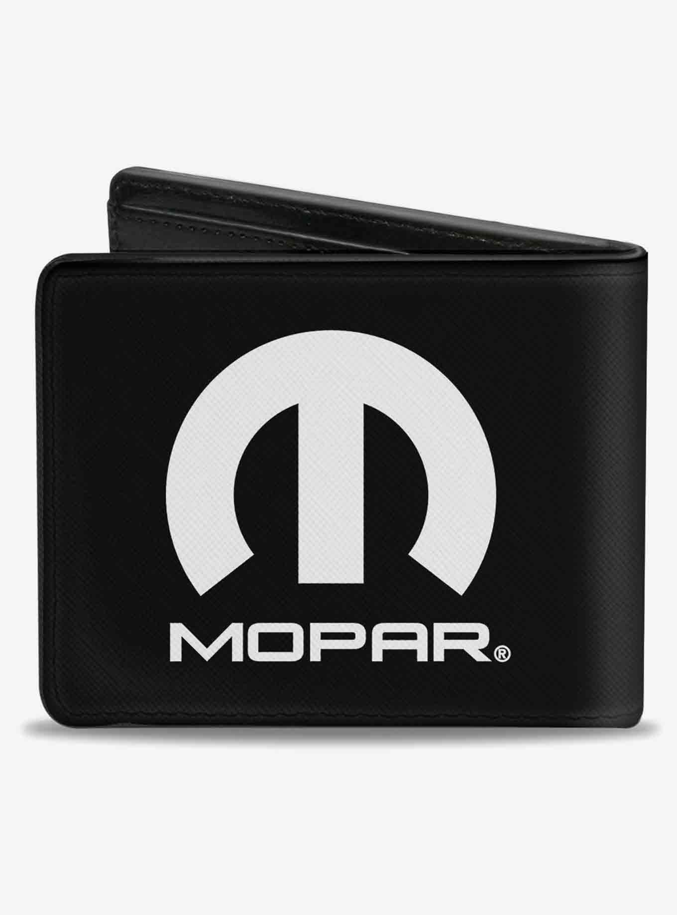 Mopar Logo Bifold Wallet, , hi-res