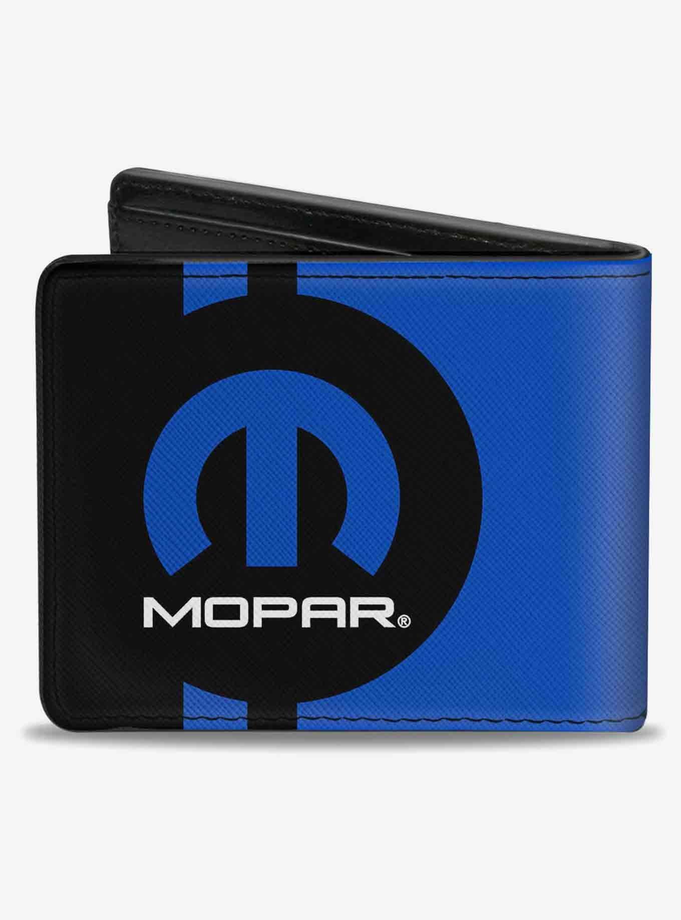 Mopar Logo Stripe2 Bifold Wallet, , hi-res