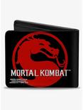Mortal Kombat Dragon Title Logo Bifold Wallet, , alternate