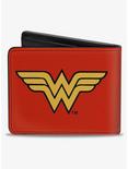 DC Comics Wonder Woman Logo Bifold Wallet, , alternate