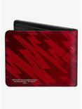 DC Comics The Flash Running Pose Bolts Trails Bifold Wallet, , alternate