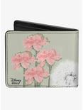 Disney Tinker Bell Sketch Carnations Dandelions Bifold Wallet, , alternate