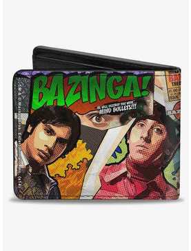 The Big Bang Theory Comic Book Bifold Wallet, , hi-res