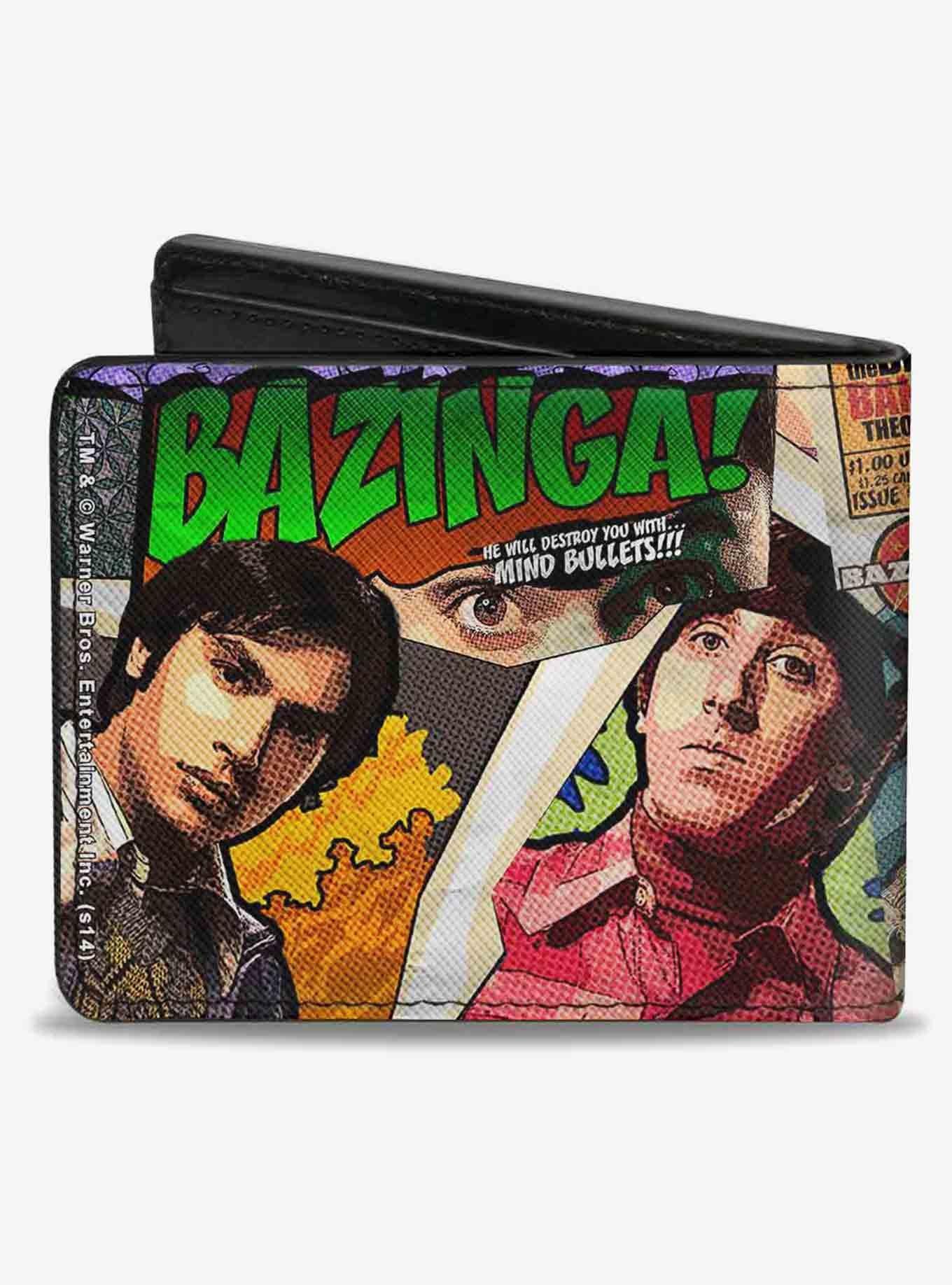 The Big Bang Theory Comic Book Bifold Wallet, , alternate