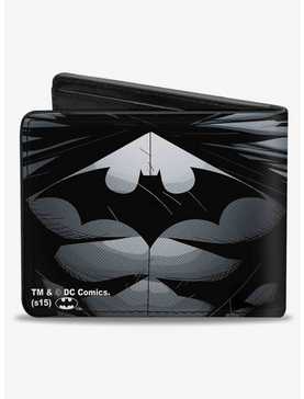 DC Comics The New 52 Batman Chest Logo Bifold Wallet, , hi-res