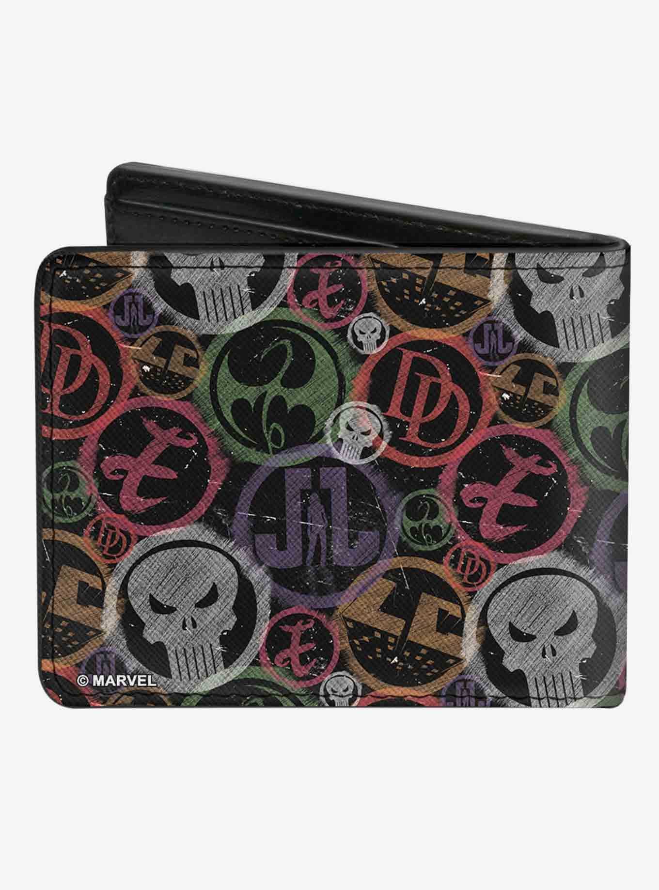 Marvel Knights Icons Weathered Bifold Wallet, , hi-res