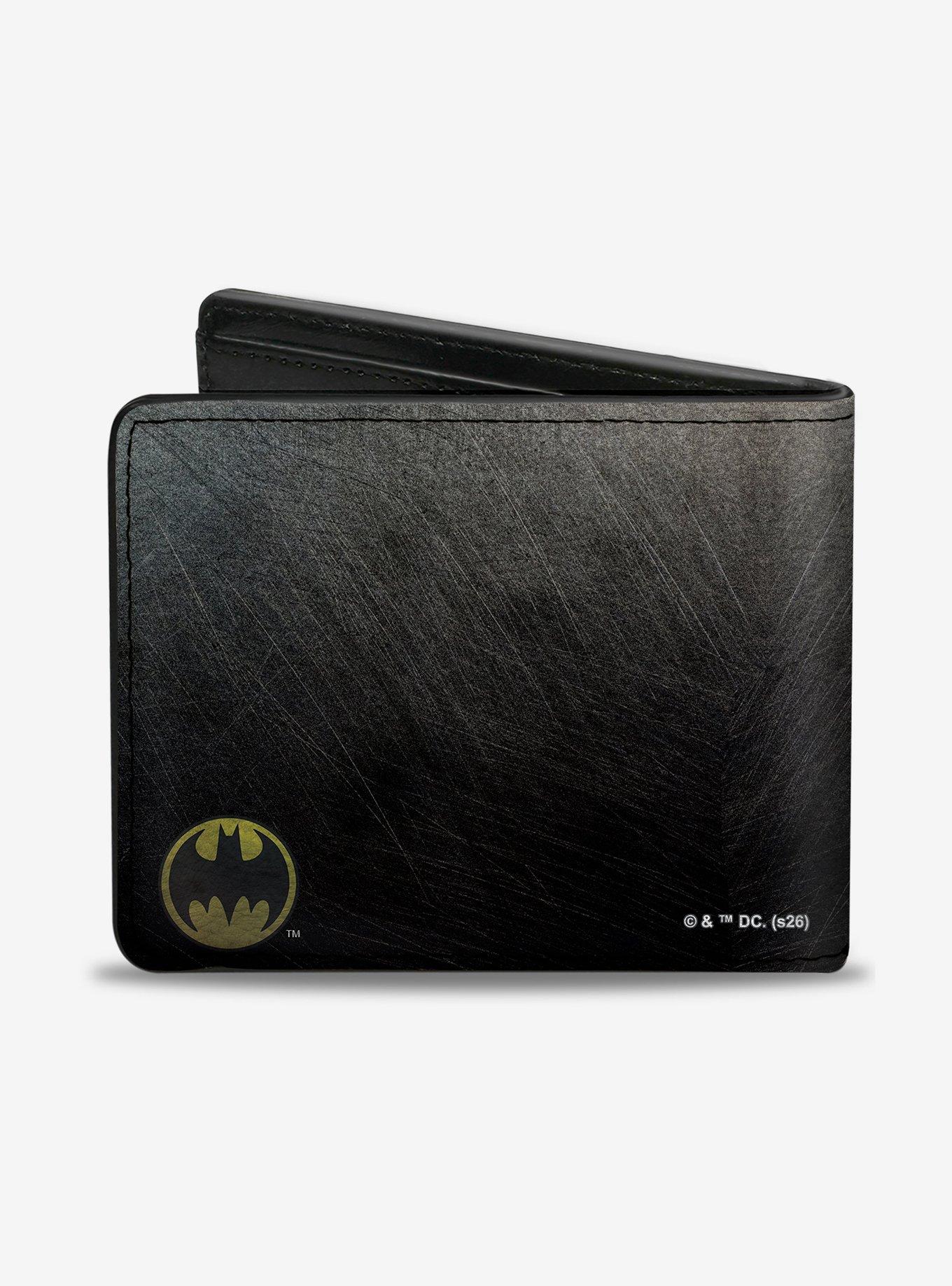DC Comics Bat Signal Corner Weathered Bifold Wallet, , hi-res