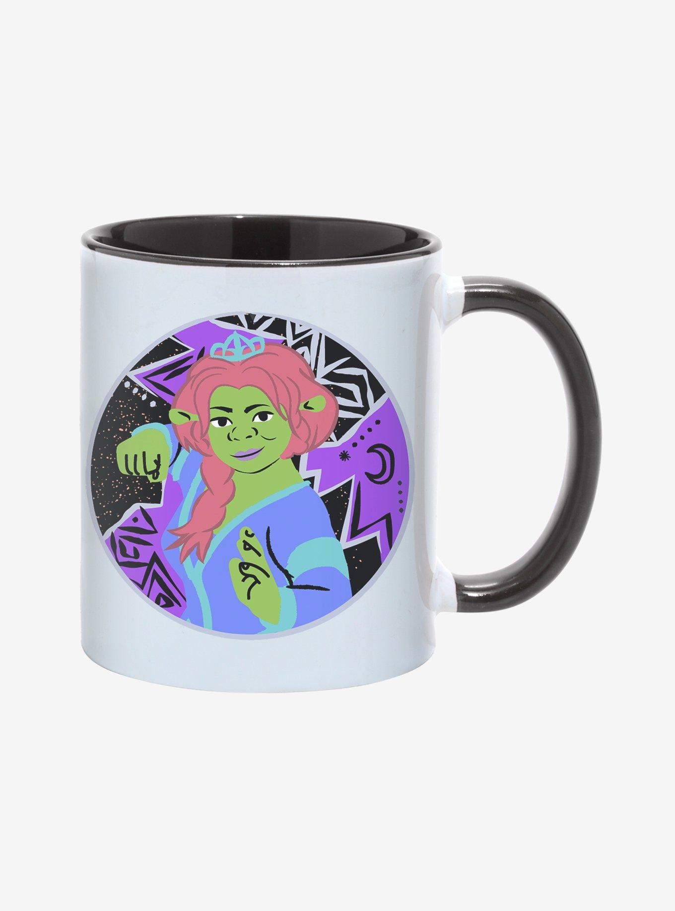 Shrek Fiona Fighting Pose Mug 11oz, , alternate