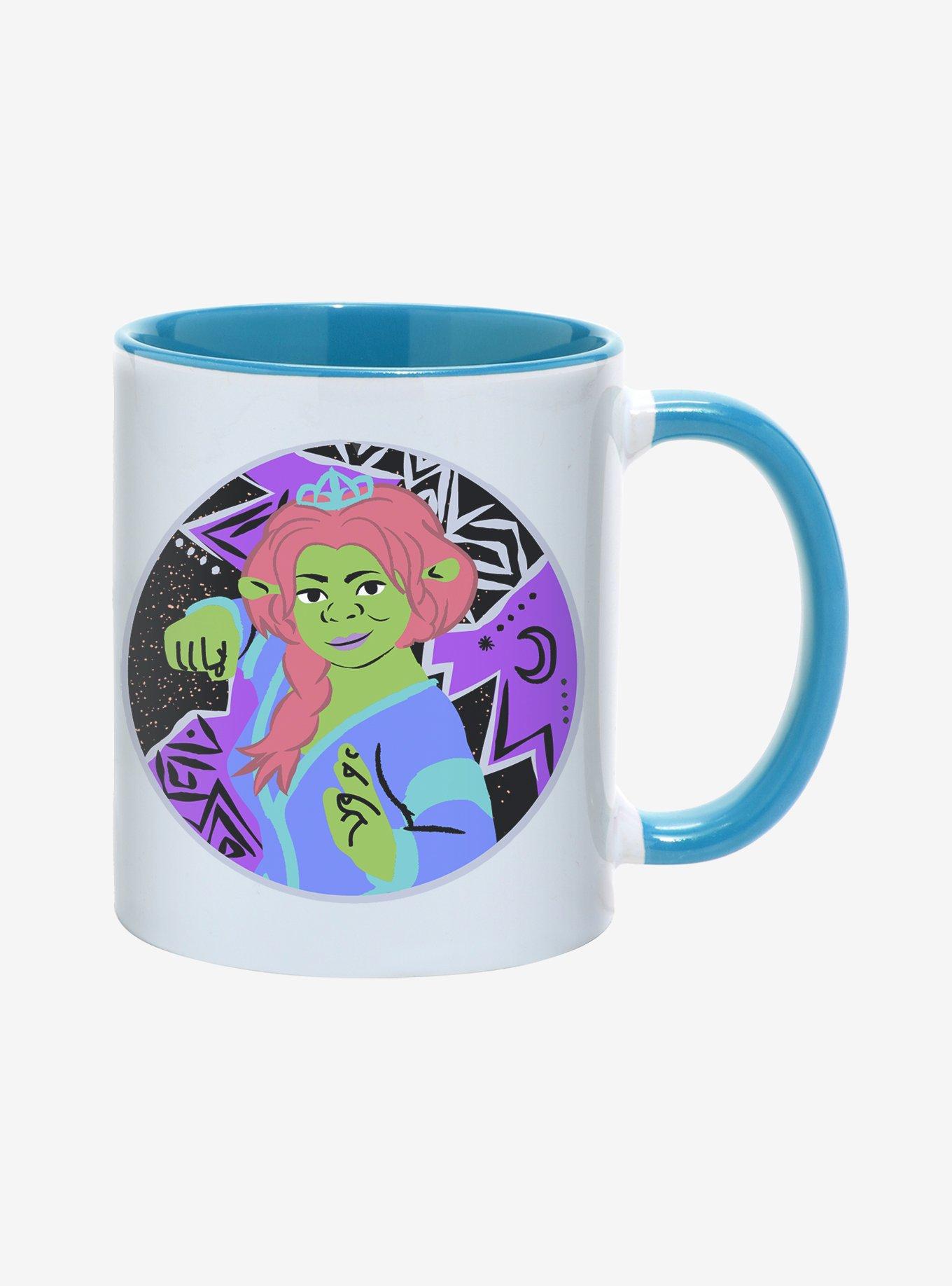 Shrek Fiona Fighting Pose Mug 11oz, , alternate