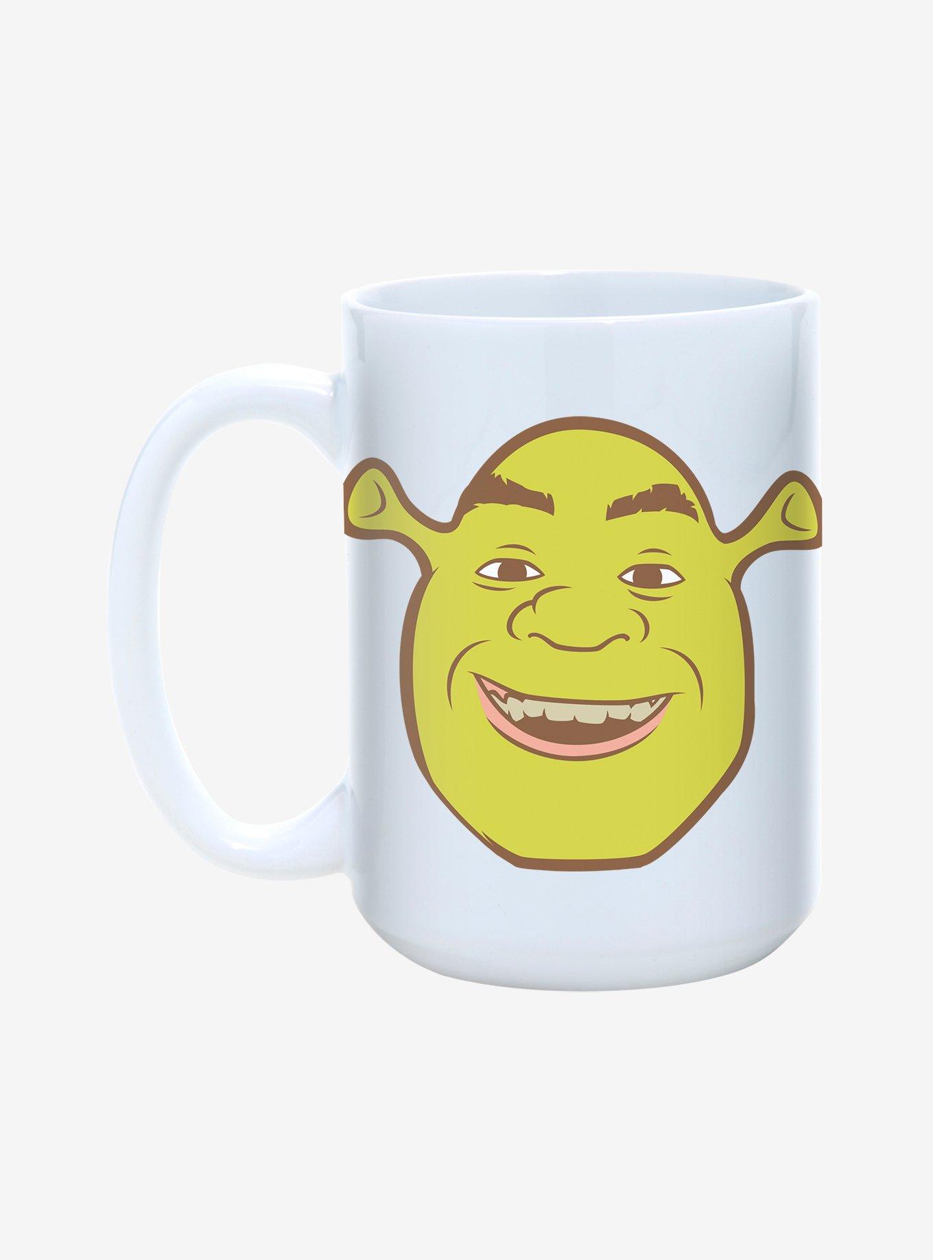 Shrek Face Mug 15oz, , alternate