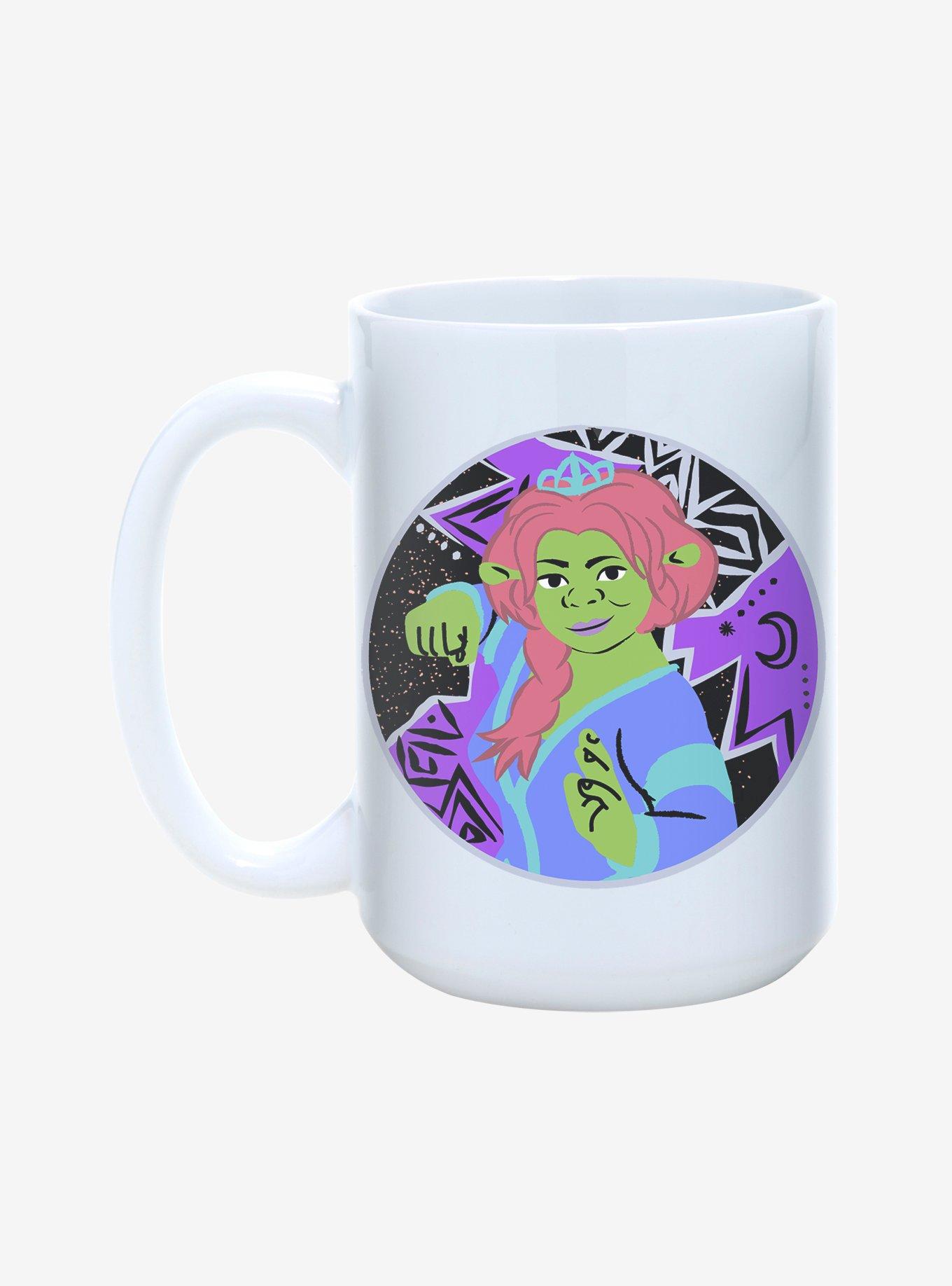 Shrek Fiona Fight Pose Mug 15oz, , hi-res