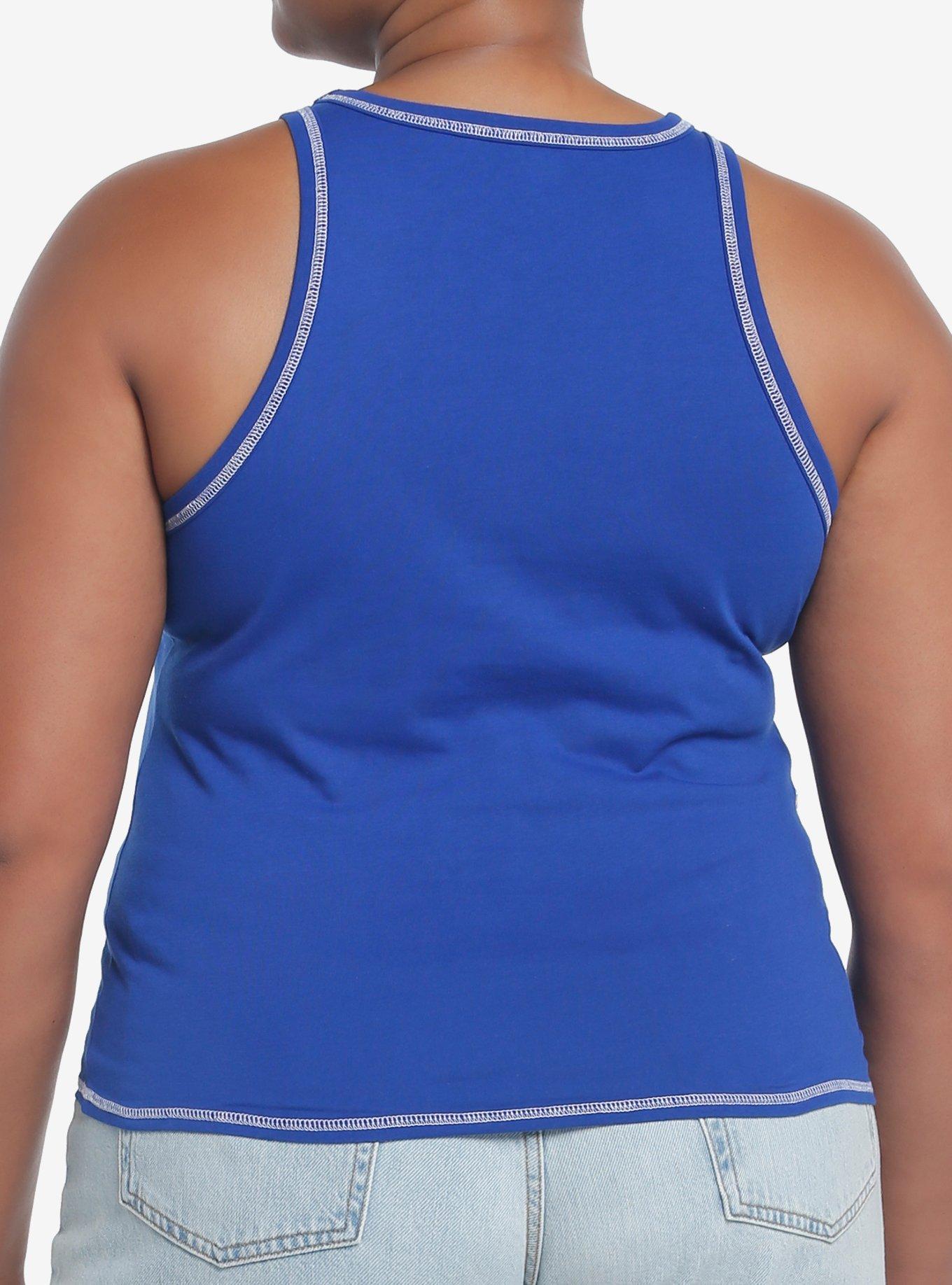 Star Wars Ahsoka Tano Mesh Girls Tank Top Plus Size, MULTI, alternate