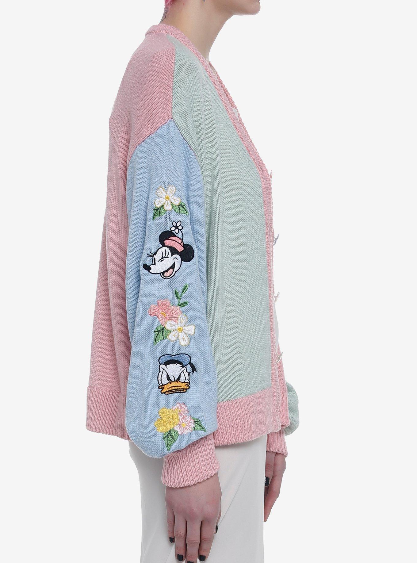 Disney Mickey Mouse And Friends Spring Pastel Girls Cardigan, MULTI, alternate