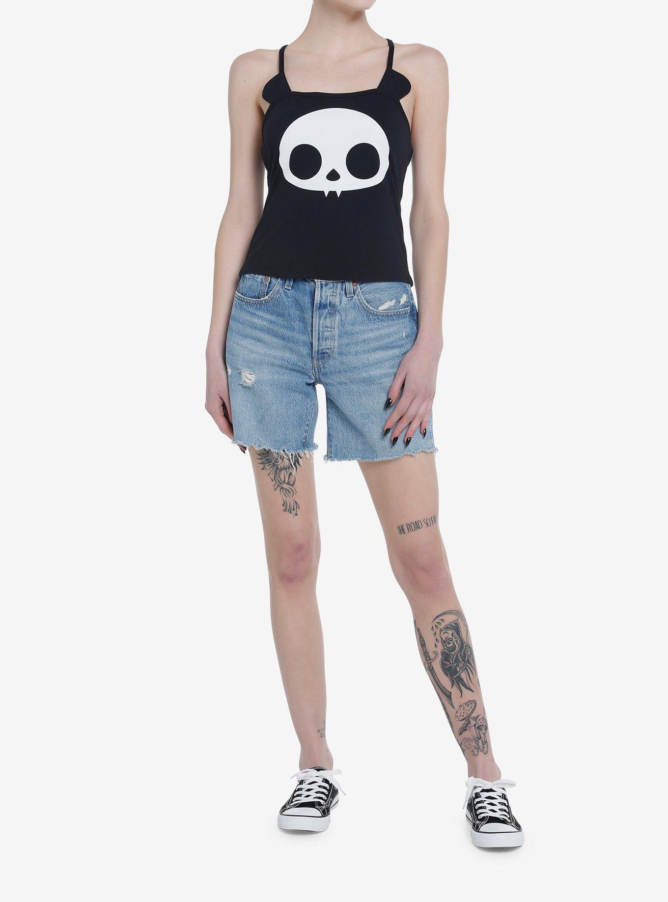 Skelanimals Diego Bat Wing Girls Cami, MULTI, alternate