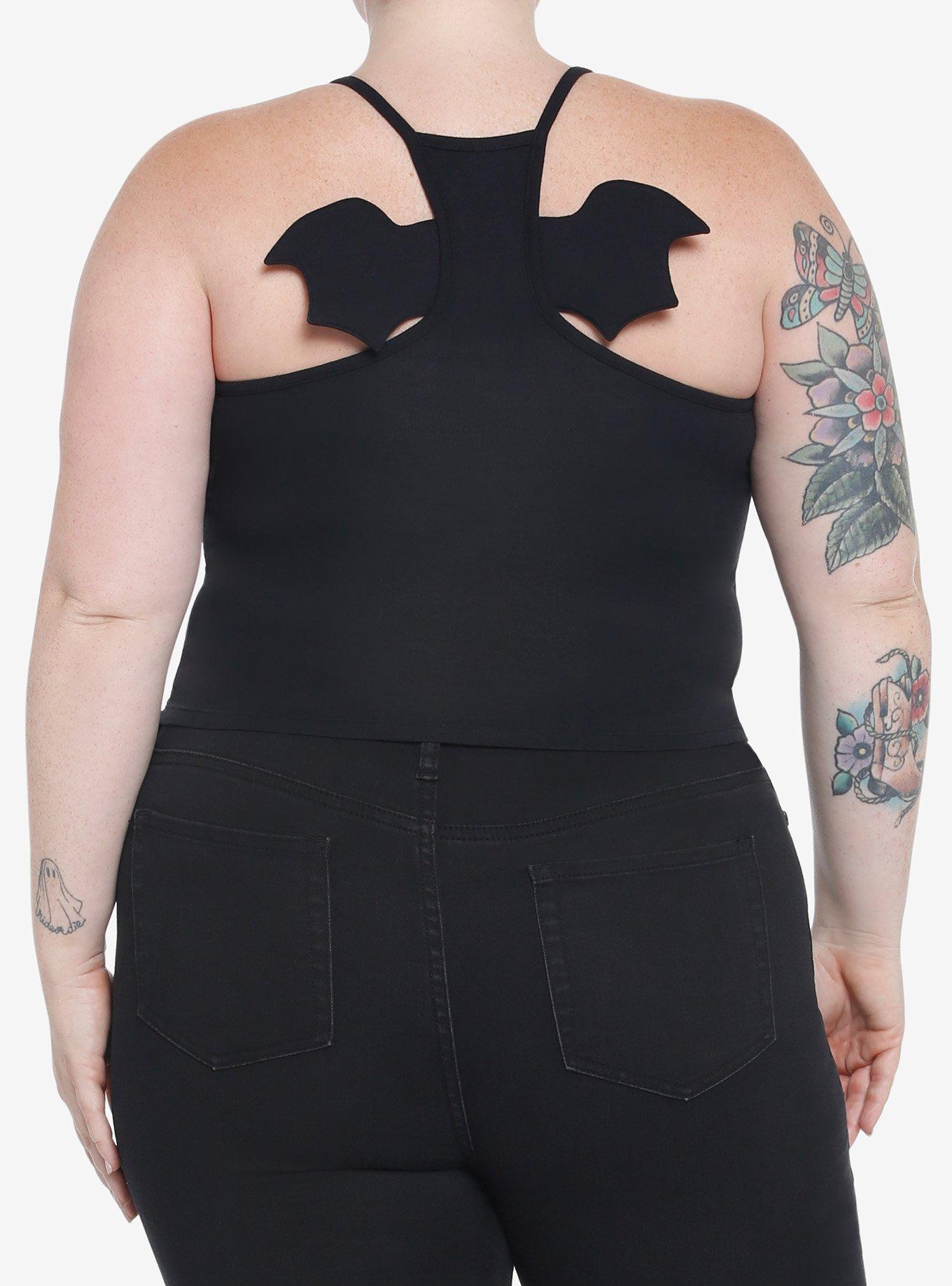 Kuromi Bat Wing Girls Tank Top Plus Size, MULTI, alternate