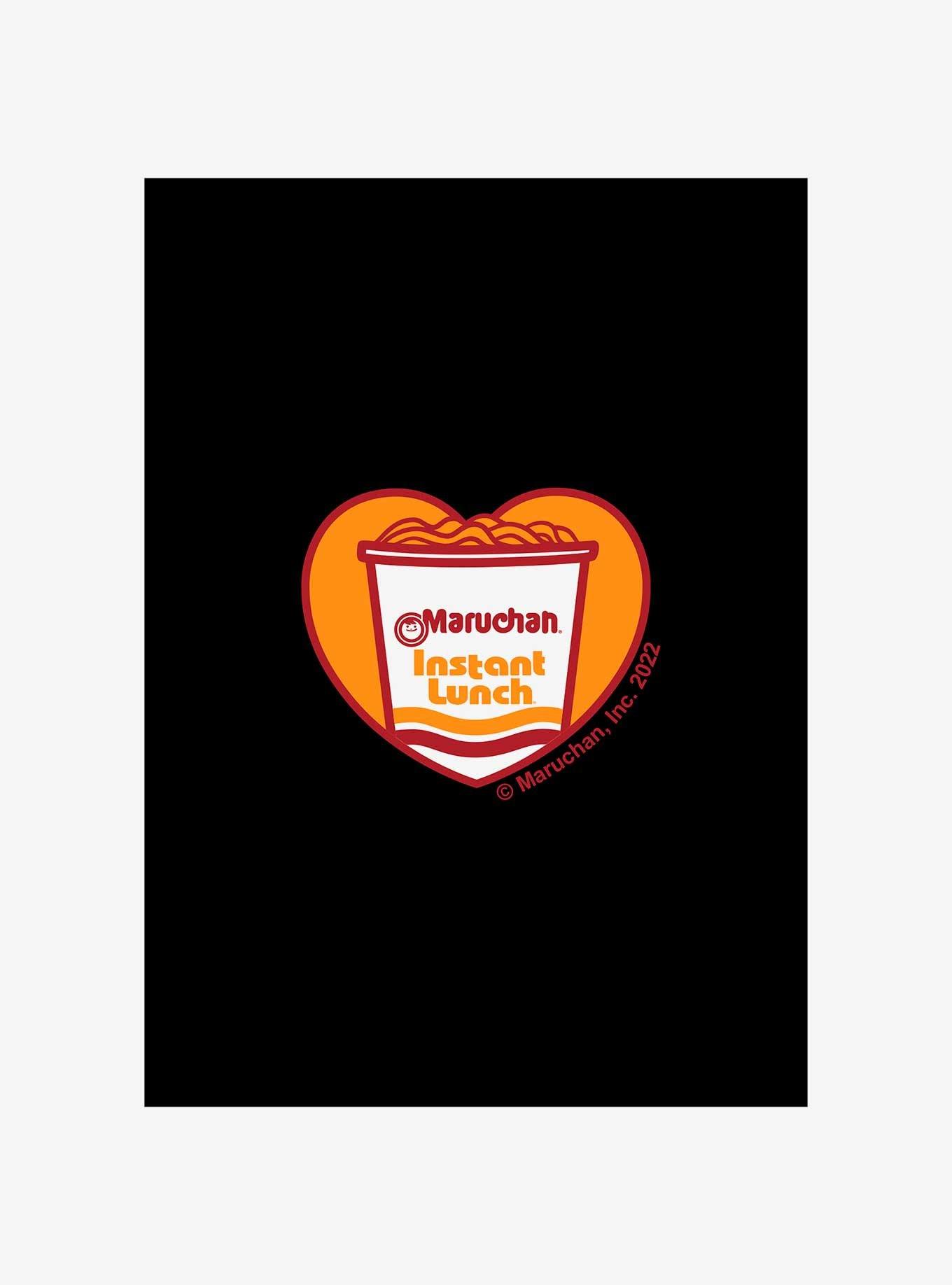 Maruchan Heart Noodles Jogger Sweatpants, BLACK, alternate