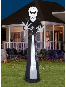 Inflatable Dapper Skull Ghoul Giant Airblown, , hi-res