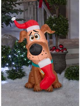 Scooby-Doo! Puppy Scoob With Stocking Small Airblown, , hi-res