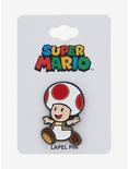 Nintendo Super Mario Bros. Toad Enamel Pin - BoxLunch Exclusive, , alternate