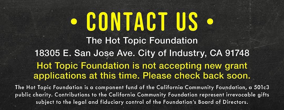 Hot Topic Foundation