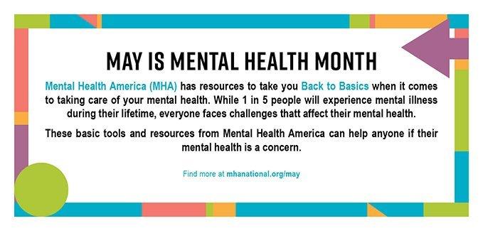May Mental Health Month