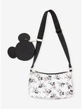 Disney Mickey Mouse Pastel Shoulder Bag With Coin Purse, , alternate